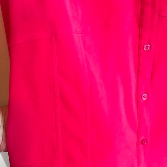 - #165)💖Stylish JACKET 💖NEW 💕Fuchsia-SAG HARBOR - Picture 5 of 9